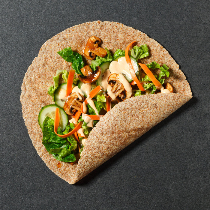 Marinated Mushroom & Sriracha Wrap