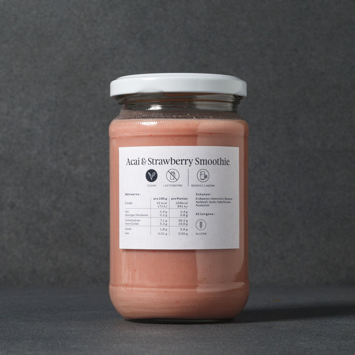 Acai & Strawberry Smoothie